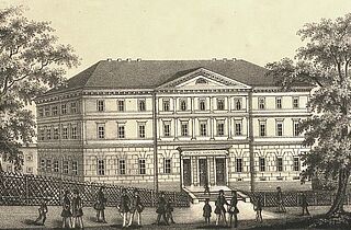 Gymnasium Ernestinum - Historische Abbildung